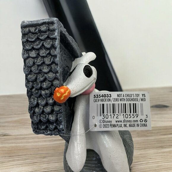 Disney Tim Burton's Nightmare Before Christmas Zero Aquarium Fish Tank Ornament - Picture 5 of 6